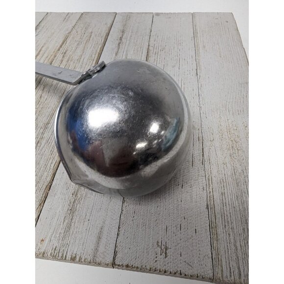 Vintage Ekco Forge Ladle Stainless Steel Black Handle Brass Rivets 11" - Picture 4 of 6